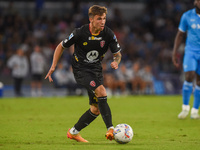 Alessandro Bianco of AC Monza during the Serie A match between SSC Napoli and AC Monza at Stadio Diego Armando Maradona Naples Italy on 29 S...