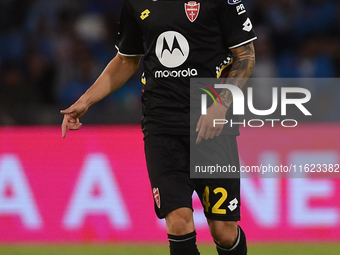 Alessandro Bianco of AC Monza during the Serie A match between SSC Napoli and AC Monza at Stadio Diego Armando Maradona Naples Italy on 29 S...