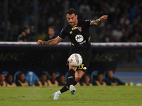 Pedro Pereira of AC Monza during the Serie A match between SSC Napoli and AC Monza at Stadio Diego Armando Maradona Naples Italy on 29 Septe...