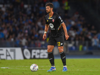 Pablo Mari of AC Monza during the Serie A match between SSC Napoli and AC Monza at Stadio Diego Armando Maradona Naples Italy on 29 Septembe...