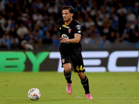 Andrea Carboni of AC Monza during the Serie A match between SSC Napoli and AC Monza at Stadio Diego Armando Maradona Naples Italy on 29 Sept...