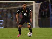 Andrea Carboni of AC Monza during the Serie A match between SSC Napoli and AC Monza at Stadio Diego Armando Maradona Naples Italy on 29 Sept...