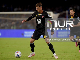 Daniel Maldini of AC Monza during the Serie A match between SSC Napoli and AC Monza at Stadio Diego Armando Maradona Naples Italy on 29 Sept...