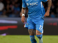 Mathias Olivera of SSC Napoli during the Serie A match between SSC Napoli and AC Monza at Stadio Diego Armando Maradona Naples Italy on 29 S...