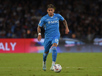 Mathias Olivera of SSC Napoli during the Serie A match between SSC Napoli and AC Monza at Stadio Diego Armando Maradona Naples Italy on 29 S...