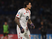 Stefano Turati of AC Monza during the Serie A match between SSC Napoli and AC Monza at Stadio Diego Armando Maradona Naples Italy on 29 Sept...