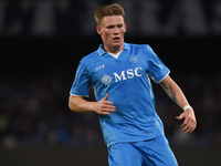 Scott McTominay of SSC Napoli during the Serie A match between SSC Napoli and AC Monza at Stadio Diego Armando Maradona Naples Italy on 29 S...