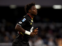 Kevin Martins of AC Monza during the Serie A match between SSC Napoli and AC Monza at Stadio Diego Armando Maradona Naples Italy on 29 Septe...