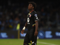 Kevin Martins of AC Monza during the Serie A match between SSC Napoli and AC Monza at Stadio Diego Armando Maradona Naples Italy on 29 Septe...