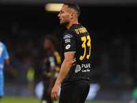 Danilo D'Ambrosio of AC Monza during the Serie A match between SSC Napoli and AC Monza at Stadio Diego Armando Maradona Naples Italy on 29 S...