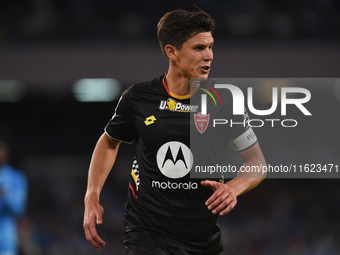 Matteo Pessina of AC Monza during the Serie A match between SSC Napoli and AC Monza at Stadio Diego Armando Maradona Naples Italy on 29 Sept...