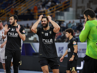 Ahmed Hafez of Zamalek during the IHF Men's Handball Club World Championship 2024 preliminary round match between Veszprem HC and Zamalek Cl...