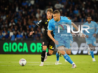 Alessandro Buongiorno (SSC Napoli) during the Italian championship Serie A football match between SSC Napoli and AC Monza in Naples, Italy,...