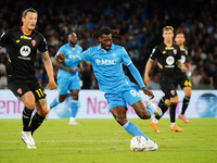 Andre-Frank Anguissa (SSC Napoli) during the Italian championship Serie A football match between SSC Napoli and AC Monza in Naples, Italy, o...