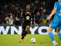 Warren Bondo (AC Monza) during the Italian championship Serie A football match between SSC Napoli and AC Monza in Naples, Italy, on Septembe...