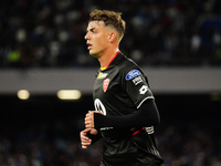 Daniel Maldini (AC Monza) during the Italian championship Serie A football match between SSC Napoli and AC Monza in Naples, Italy, on Septem...