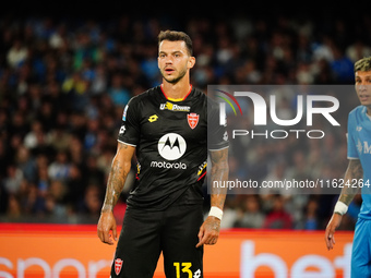 Pedro Pereira (AC Monza) during the Italian championship Serie A football match between SSC Napoli and AC Monza in Naples, Italy, on Septemb...