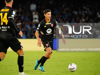 Matteo Pessina (AC Monza) during the Italian championship Serie A football match between SSC Napoli and AC Monza in Naples, Italy, on Septem...