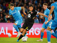 Matteo Pessina (AC Monza) during the Italian championship Serie A football match between SSC Napoli and AC Monza in Naples, Italy, on Septem...