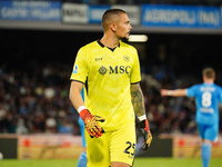 Elia Caprile (SSC Napoli) during the Italian championship Serie A football match between SSC Napoli and AC Monza in Naples, Italy, on Septem...