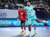 66 Melvyn Richardson of FC Barcelona during the 17th IHF Men's Club World Championship 2024 preliminary round match between Al Ahly Sporting...