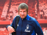 Nottingham Forest physio, Jon Alty, during the Premier League match between Nottingham Forest and Fulham at the City Ground in Nottingham, E...