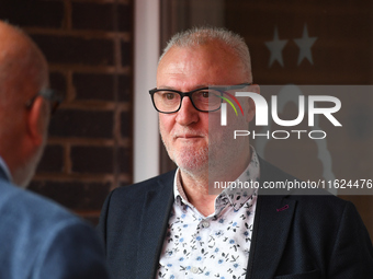 Former Forest player Garry Birtles during the Premier League match between Nottingham Forest and Fulham at the City Ground in Nottingham, En...