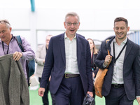 New editor of The Spectator Michael Gove at the Conservative Party Conference at the International Conference Centre in Birmingham, United K...