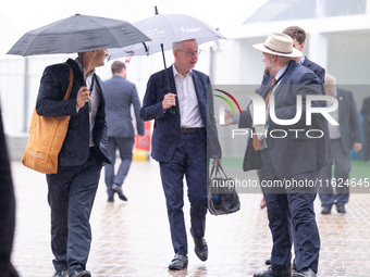 New editor of The Spectator Michael Gove at the Conservative Party Conference at the International Conference Centre in Birmingham, United K...