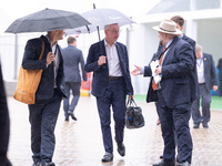 New editor of The Spectator Michael Gove at the Conservative Party Conference at the International Conference Centre in Birmingham, United K...