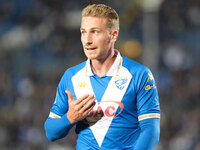 Matthias Verreth of Brescia Calcio FC during the Italian Serie B soccer championship match between Brescia Calcio FC and US Cremonese at Mar...