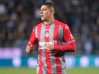 Luca Zanimacchia of US Cremonese during the Italian Serie B soccer match between Brescia Calcio FC and US Cremonese at Mario Rigamonti Stadi...