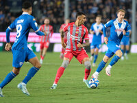 Michele Castagnetti of US Cremonese during the Italian Serie B soccer championship football match between Brescia Calcio FC and US Cremonese...