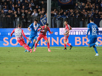 Gennaro Borrelli of Brescia Calcio FC carries the ball during the Italian Serie B soccer championship football match between Brescia Calcio...