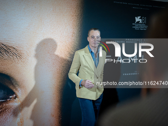 Actor Maurizio Lombardi attends the ''Familia'' photocall at Cinema Adriano in Rome, Italy, on September 30, 2024. (