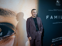 Actor Francesco Di Leva attends the ''Familia'' photocall at Cinema Adriano in Rome, Italy, on September 30, 2024. (