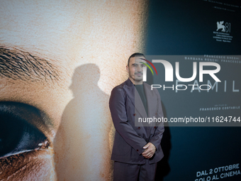 Actor Francesco Di Leva attends the ''Familia'' photocall at Cinema Adriano in Rome, Italy, on September 30, 2024. (