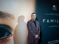 Actor Francesco Di Leva attends the ''Familia'' photocall at Cinema Adriano in Rome, Italy, on September 30, 2024. (