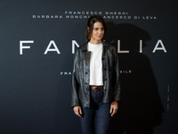 Actress Barbara Ronchi attends the ''Familia'' photocall at Cinema Adriano in Rome, Italy, on September 30, 2024. (