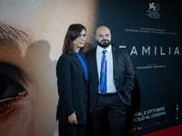 Luigi Celeste and Francesco Costabile attend the ''Familia'' photocall at Cinema Adriano in Rome, Italy, on September 30, 2024. (