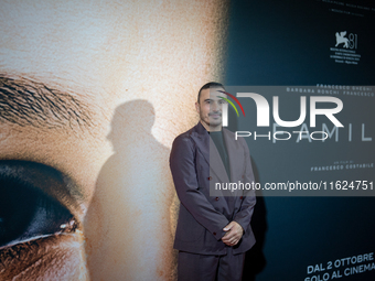 Actor Francesco Di Leva attends the ''Familia'' photocall at Cinema Adriano in Rome, Italy, on September 30, 2024. (