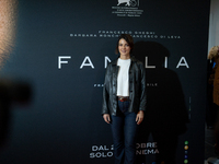 Actress Barbara Ronchi attends the ''Familia'' photocall at Cinema Adriano in Rome, Italy, on September 30, 2024. (