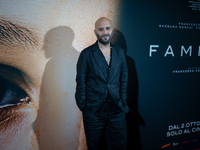 Giuliano Sangiorgi attends the ''Familia'' photocall at Cinema Adriano in Rome, Italy, on September 30, 2024. (