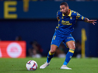 Benito Ramirez del Toro of UD Las Palmas is in action during the LaLiga EA Sports match between Villarreal CF and UD Las Palmas at Estadio d...