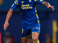 Benito Ramirez del Toro of UD Las Palmas is in action during the LaLiga EA Sports match between Villarreal CF and UD Las Palmas at Estadio d...