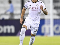 Andres Villa of Al Sadd SC plays during the AFC Champions League elite west football match between Qatar's Al Sadd SC and Iran's Esteghlal F...