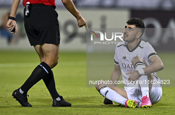 Rafael Sebastian Mujica Garcia of Al Sadd SC reacts during the AFC Champions League elite west football match between Qatar's Al Sadd SC and...