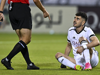 Rafael Sebastian Mujica Garcia of Al Sadd SC reacts during the AFC Champions League elite west football match between Qatar's Al Sadd SC and...