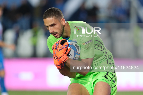 Luca Lezzerini of Brescia Calcio FC during the Italian Serie B soccer championship football match between Brescia Calcio FC and US Cremonese...