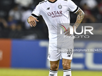 Guilherme Torres of Al Sadd SC plays during the AFC Champions League elite west football match between Qatar's Al Sadd SC and Iran's Esteghl...